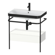 Duravit Meuble lavabo Happy D.2 Plus 77,5x49 cm, 1 mitigeur, avec console, 1 tiroir