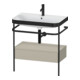 Duravit Meuble lavabo Happy D.2 Plus 77,5x49 cm, 1 robinet, avec console, 1 tiroir-1