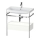 Duravit Meuble-lavabo Happy D.2 Plus 77,5x49 cm, 1 robinet, blanc mat, avec console, 1 tiroir-1