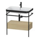 Duravit Meuble lavabo Happy D.2 Plus 77,5x49 cm, 1 TLG, Me E, avec console, 1 tiroir-1