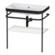 Duravit Meuble lavabo Happy D.2 Plus 77,5x49 cm, sans trop-plein, blanc mat, avec console-1