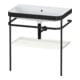 Duravit Meuble-lavabo Happy D.2 Plus 77,5x49 cm, sans trou, blanc brillant, avec console-1