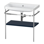 Duravit Meuble lavabo Happy D.2 Plus 77,5x49 cm, sans trou, bleu mat, avec console