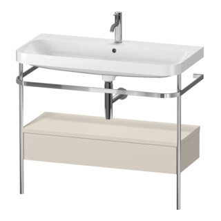 Duravit Meuble lavabo Happy D.2 Plus 97,5x49 cm, 1 trou, avec console, 1 tiroir