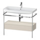 Duravit Meuble lavabo Happy D.2 Plus 97,5x49 cm, 1 trou, avec console, 1 tiroir-1