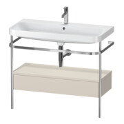 Duravit Meuble lavabo Happy D.2 Plus 97,5x49 cm, 1 trou, avec console, 1 tiroir