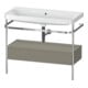 Duravit Meuble lavabo Happy D.2 Plus 97,5x49 cm, sans trop-plein, st-g m, avec console, 1 tiroir-1