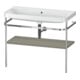 Duravit Meuble lavabo Happy D.2 Plus 97,5x49 cm, sans trop-plein, surface mate, avec console-1