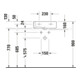 Duravit Meuble lavabo mural Vero 45x35 cm, fermé, avec trop-plein, blanc-4