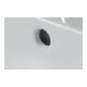 Duravit Meuble lavabo mural Vero 45x35 cm, fermé, avec trop-plein, blanc