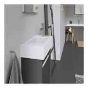 Duravit Meuble lavabo Vero 50x25 cm, avec trop-plein, 2 trous prévus, blanc-5