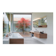 Duravit Meuble lavabo Vero 60x47 cm, blanc, avec trop-plein et perçage robinet-2