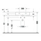 Duravit Meuble lavabo Vero 60x47 cm, blanc, avec trop-plein et perçage robinet