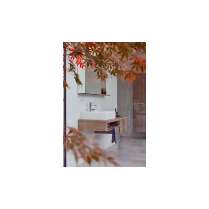 Duravit Meuble lavabo Vero 60x47 cm, blanc, avec trop-plein et perçage robinet