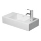 Duravit Meuble lavabo Vero Air 50x25 cm, sans trop-plein, avec SBL, sans perçage robinet, blanc-2
