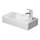 Duravit Meuble-lavabo Vero Air 50x25 cm, sans trop-plein, avec vidage, vidage à gauche, blanc-2