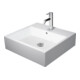 Duravit Meuble lavabo Vero Air 50x47cm, blanc, sans trou robinet, avec tablette trou robinet-1