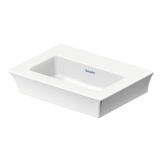 Duravit Meuble lavabo White Tulip 45x33 cm, sans trop-plein, avec trop-plein, sans trou de robinet, blanc