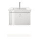 Duravit Meuble-lavabo White Tulip 75x49 cm, avec trop-plein, blanc, avec plan de robinetterie-2