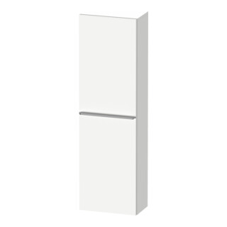 Duravit Meuble semi-haut D-Neo 40x24cm, 1 porte, 4 étagères, à gauche, blanc mat