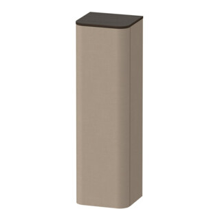 Duravit Meuble semi-haut Happy D.2 Plus 40x36x133,6cm, 1 porte, porte droite, lin