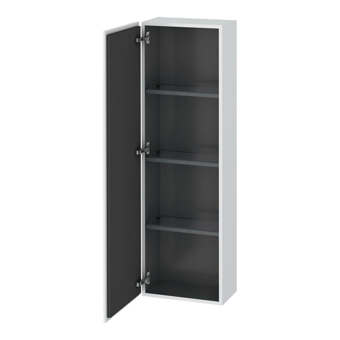 Duravit Meuble semi-haut L-Cube 40x24,3x132 cm, porte gauche, blanc mat