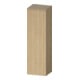 Duravit Meuble semi-haut Qatego 40x36x132 cm, 1 porte, droite, chêne naturel-1