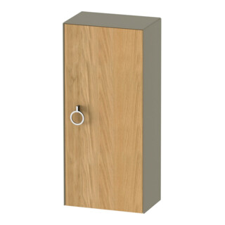 Duravit Meuble semi-haut White Tulip 40x24x88 cm, 1 porte, brillant blanc