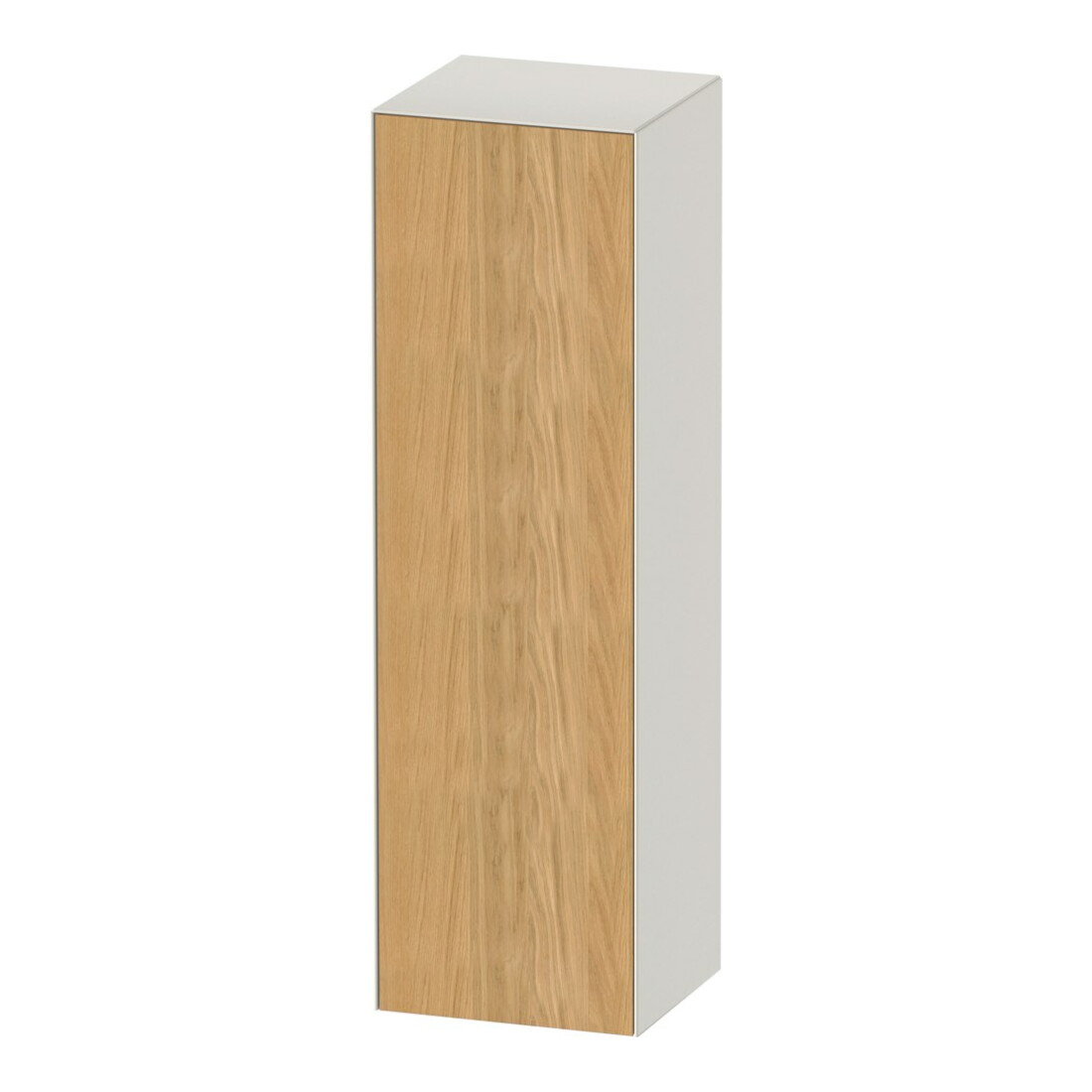 Duravit Meuble semi-haut White Tulip 40x36x132 cm, 1 porte, à gauche, finition mate