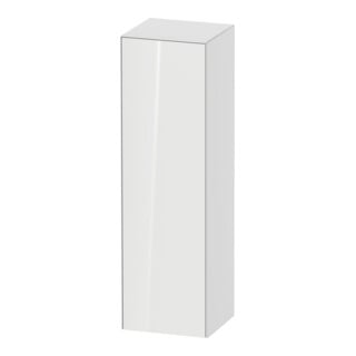Duravit Meuble semi-haut White Tulip 40x36x132 cm, 1 porte, raccord à droite, blanc brillant