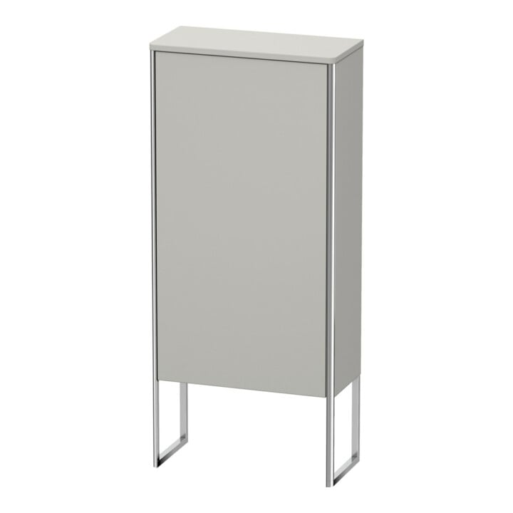 Duravit Meuble semi-haut XSquare 50x23,6x113,6 cm, deb., à droite, béton grisé