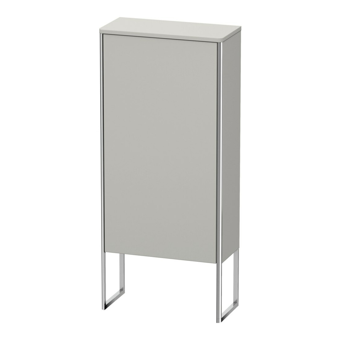 Duravit Meuble semi-haut XSquare 50x23,6x113,6 cm, deb., à droite, béton grisé