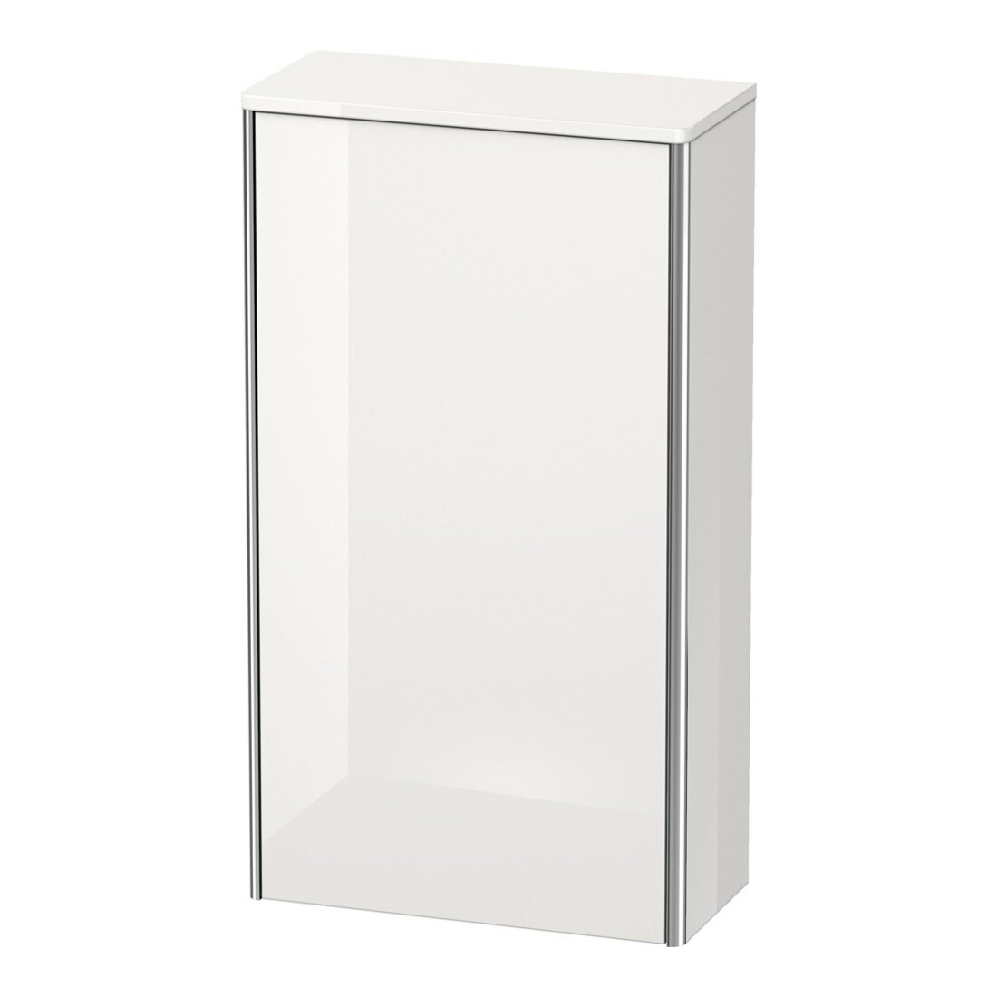 Duravit Meuble semi-haut XSquare 50x23,6x89,6 cm, P. droite, blanc brillant