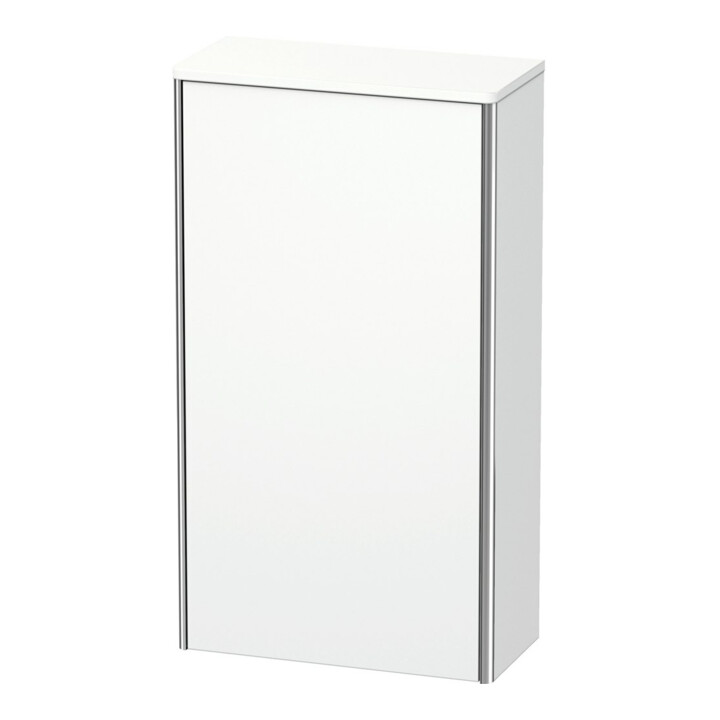 Duravit Meuble semi-haut XSquare 50x23,6x89,6 cm, porte gauche, blanc mat
