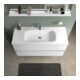 Duravit Meuble sous-lavabo au sol Sivida 121x59,2x47,7 cm, 2 tiroirs, blanc mat, chromé-5