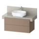 Duravit Meuble sous-lavabo Balcoon 100x57x52,2 cm, structure chêne, 2 tiroirs-1