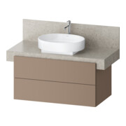 Duravit Meuble sous-lavabo Balcoon 100x57x52,2 cm, structure chêne, 2 tiroirs