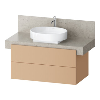 Duravit Meuble sous-lavabo Balcoon 100x57x52,2 cm, Terra struct., 2 tiroirs