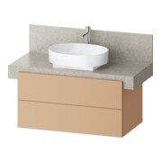 Duravit Meuble sous-lavabo Balcoon 100x57x52,2 cm, Terra struct., 2 tiroirs