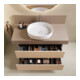 Duravit Meuble sous lavabo Balcoon 100x57x53,4 cm, beige structuré, 2 tiroirs-4