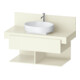 Duravit Meuble sous-lavabo Balcoon 100x57x53,4 cm, él, 1 porte, 2 tiroirs ouverts-1