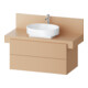 Duravit Meuble sous lavabo Balcoon 100x57x53,4 cm, Terre struct., 2 tiroirs-1
