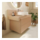 Duravit Meuble sous lavabo Balcoon 100x57x53,4 cm, Terre struct., 2 tiroirs