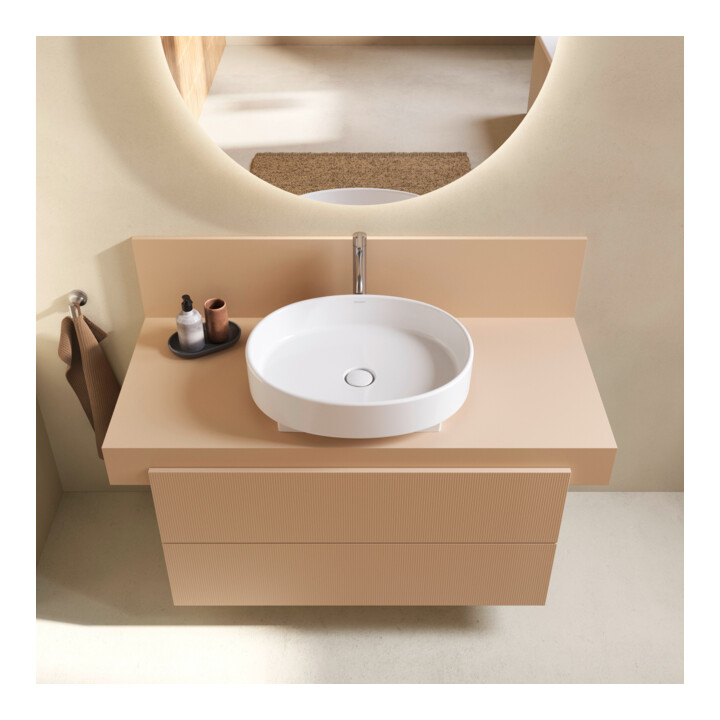 Duravit Meuble sous lavabo Balcoon 100x57x53,4 cm, Terre struct., 2 tiroirs