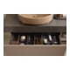Duravit Meuble sous lavabo Balcoon 120x57x52,2 cm, à gauche, 2 tiroirs