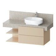 Duravit Meuble sous-lavabo Balcoon 120x57x52,2 cm, s.b str, 2 SBK, bec. droite-1