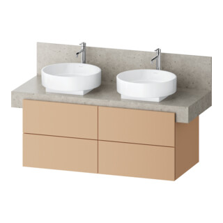Duravit Meuble sous lavabo Balcoon 120x57x52,2 cm, Terra struct., 4 tiroirs