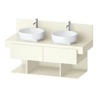 Duravit Meuble sous-lavabo Balcoon 120x57x53,4 cm, él, 2 tiroirs, 3 portes ouvrantes