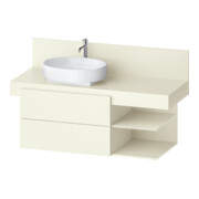 Duravit Meuble sous-lavabo Balcoon 120x57x53,4 cm, él., 2 tiroirs, robinet à gauche-1
