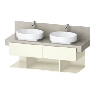 Duravit Meuble sous lavabo Balcoon 140x57x52,2 cm, él. str., 2 tiroirs, 3 ouvertures F